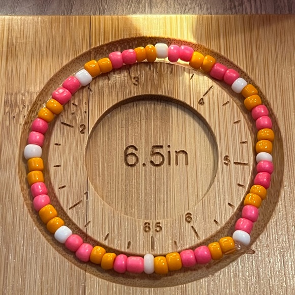 Mini glass bead bracelet set⭐️ - Picture 2 of 3